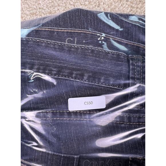 Calvin Klein Women's Mid Rise Skinny Denim Jeans size 31/12 Stretch C550 - Picture 13 of 13